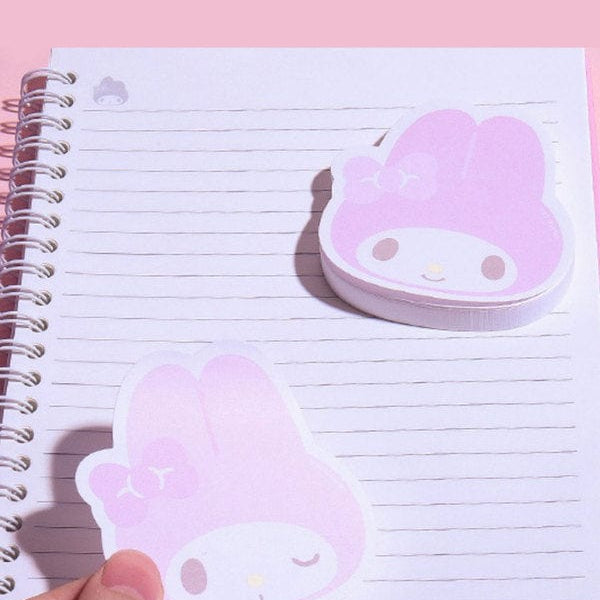 DAISO Stationery My Melody Sticky Memo Pad (70 Sheets)