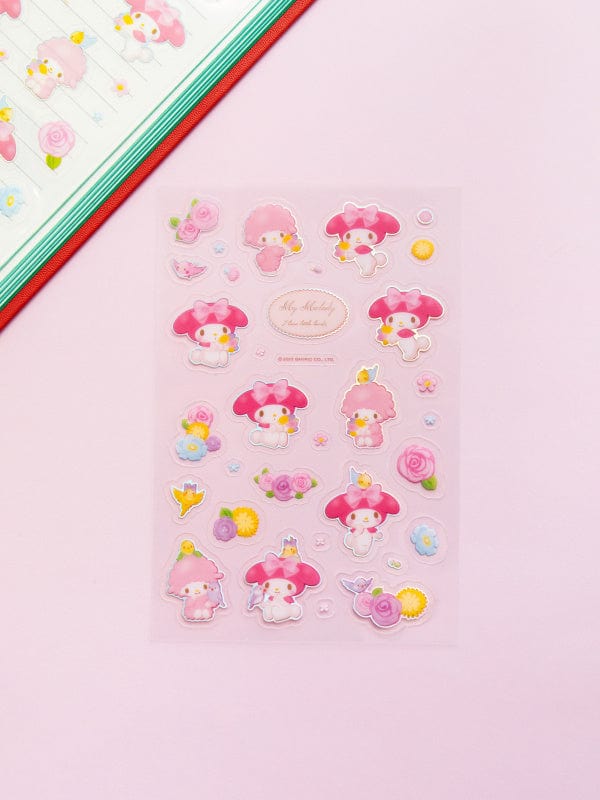 DAISO Stationery Sanrio My Melody Sticker Set (3 Sheets)