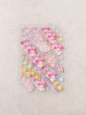 DAISO Stationery Sanrio My Melody Sticker Set (3 Sheets)