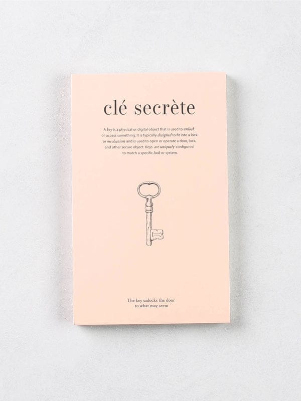 DAISO Stationery Vintage Unlined Notebook (80 Sheets)