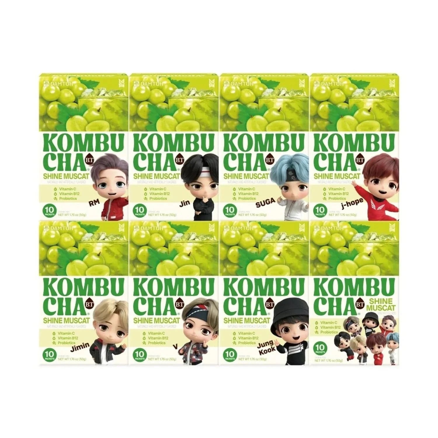 Damtuh Beverage Damtuh  Kombucha BT Shine Muscat -Tiny TAN edition