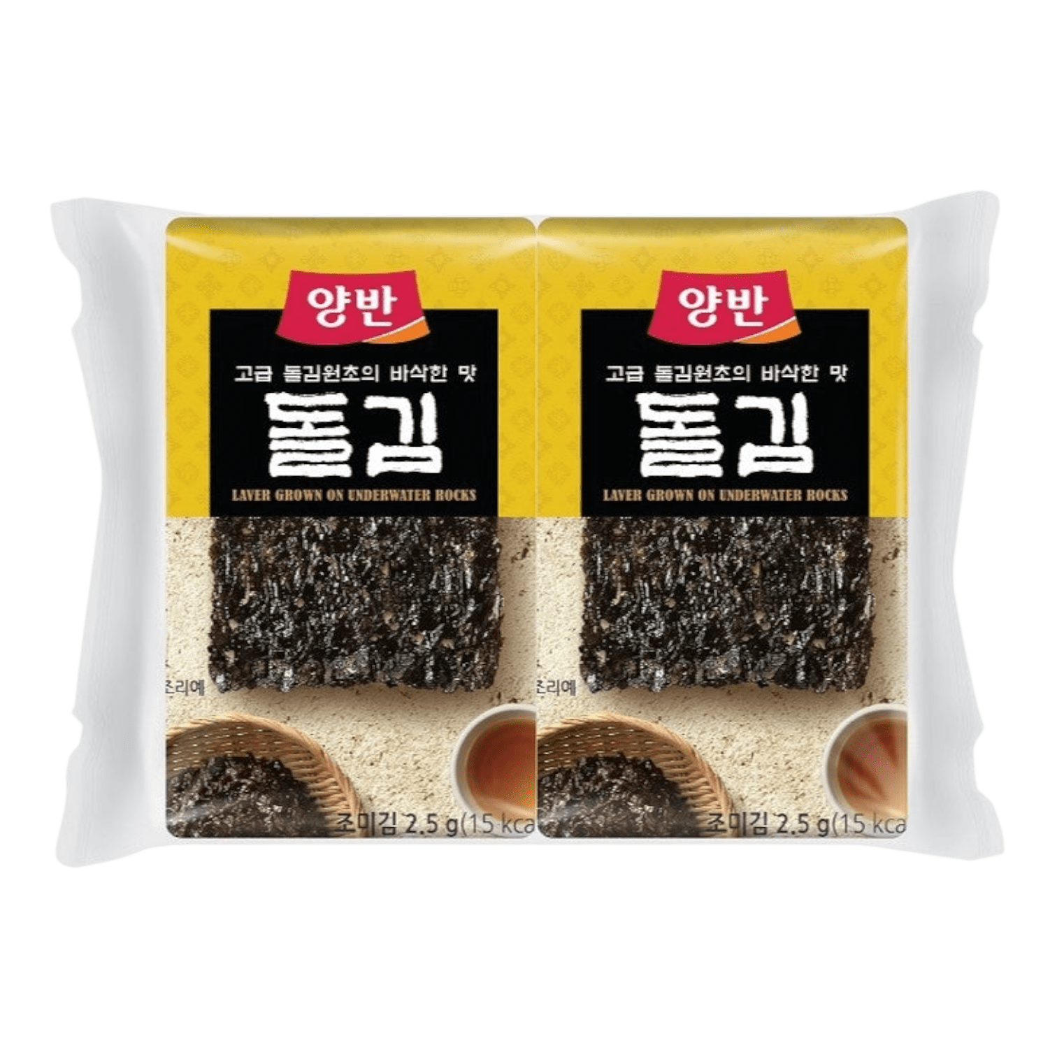 DONGWON Snack Yangban Dol Gim (Seasoned Seaweed) 3.5g X 8 Packs