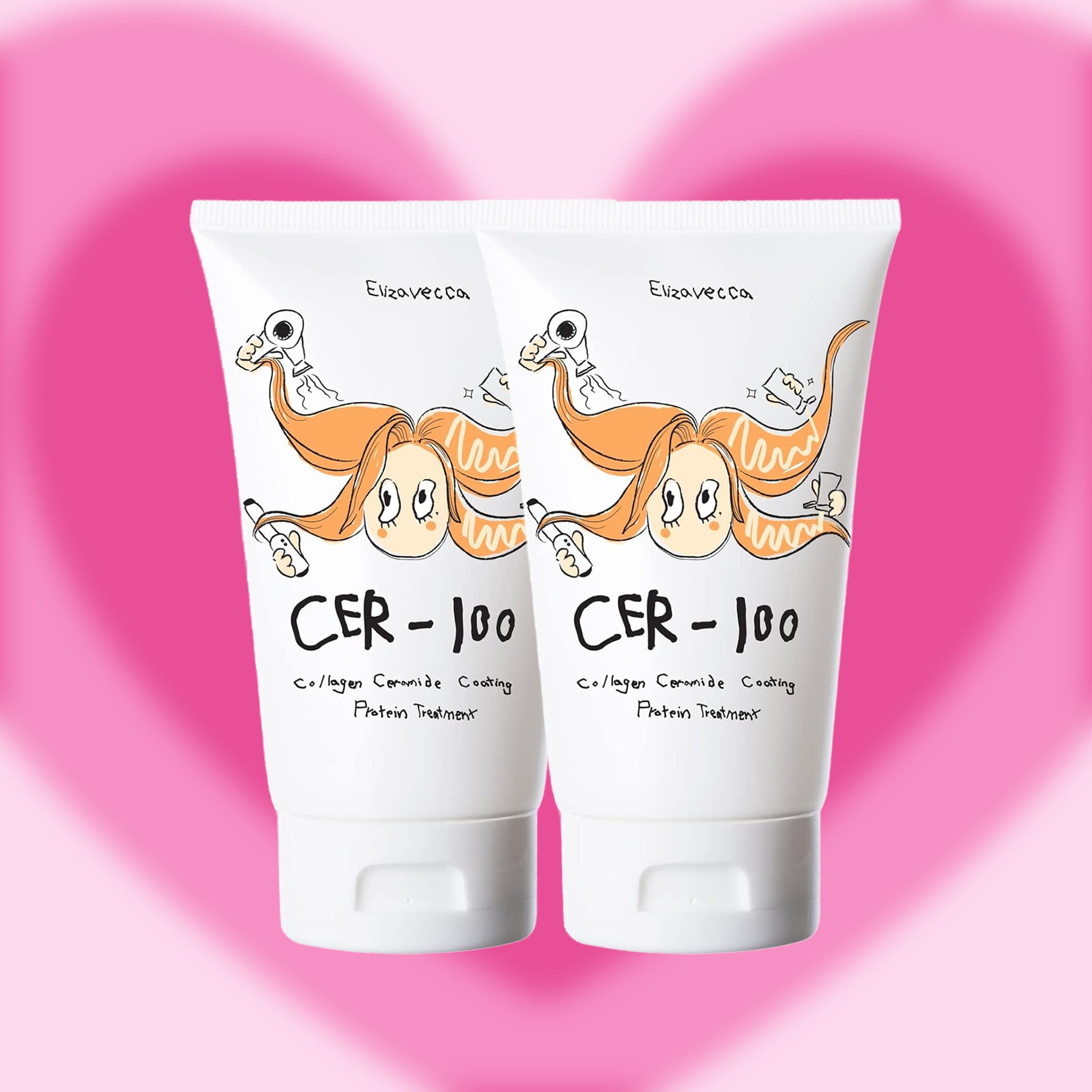 Elizavecca [Elizavecca] 1+1 CER-100 Collagen Ceramide Coating Protein Treatment 100ml 2pcs