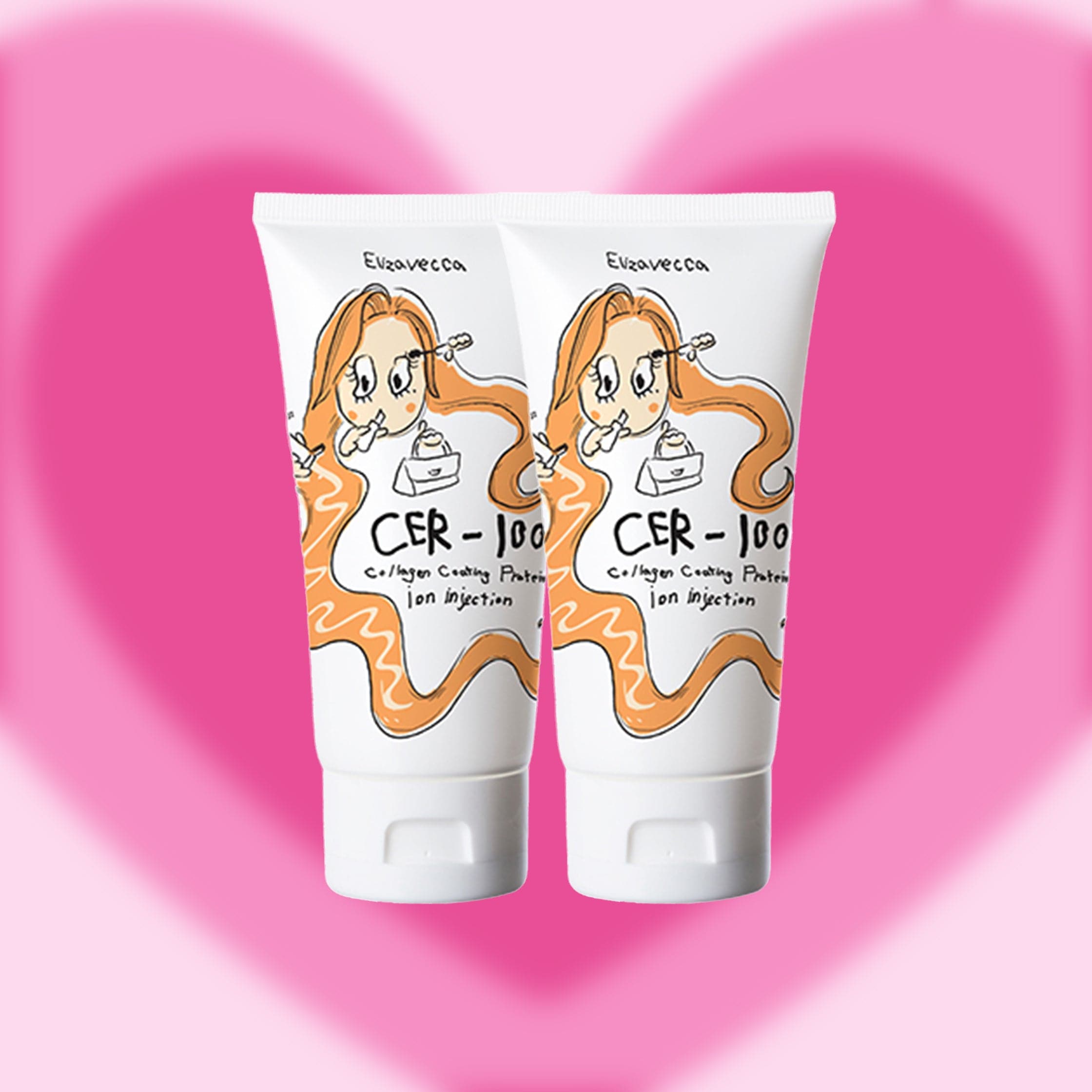 Elizavecca [Elizavecca] 1+1 CER-100 Collagen Coating Protein Ion Injection 50ml 2pcs