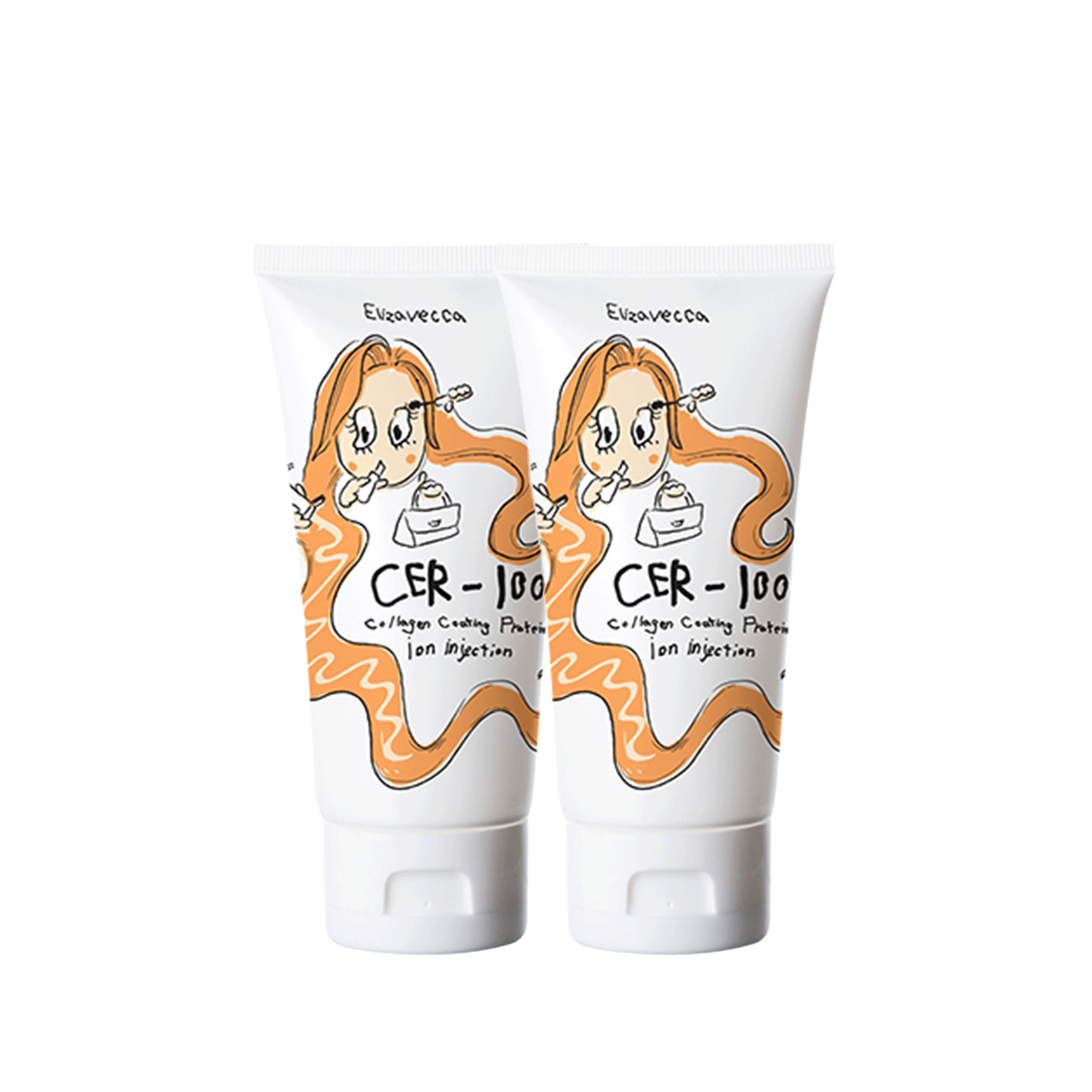 Elizavecca [Elizavecca] 1+1 CER-100 Collagen Coating Protein Ion Injection 50ml 2pcs