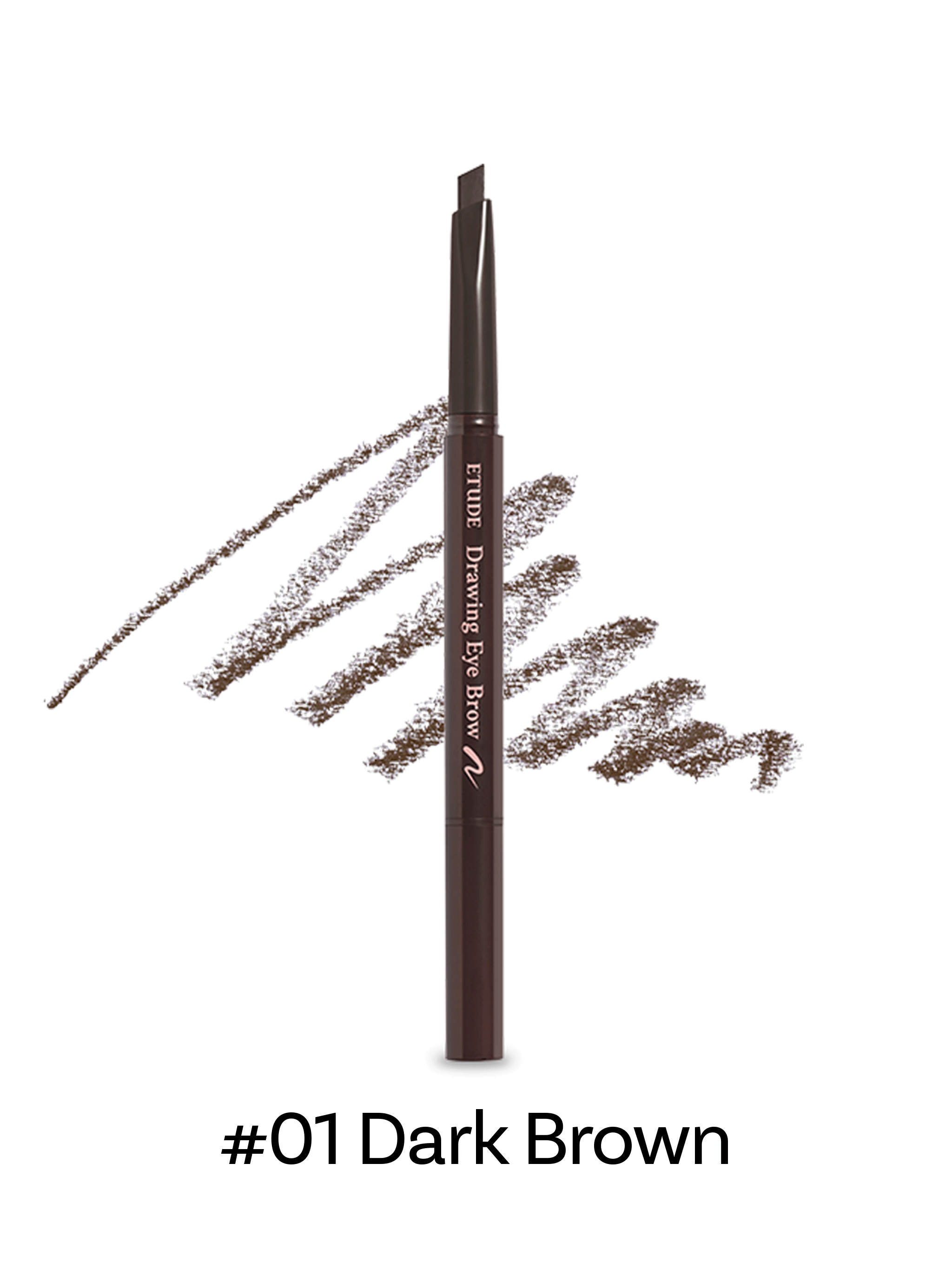 ETUDE #01 Dark Brown ETUDE Drawing Eyebrow 0.25g (#01 Dark Brown)