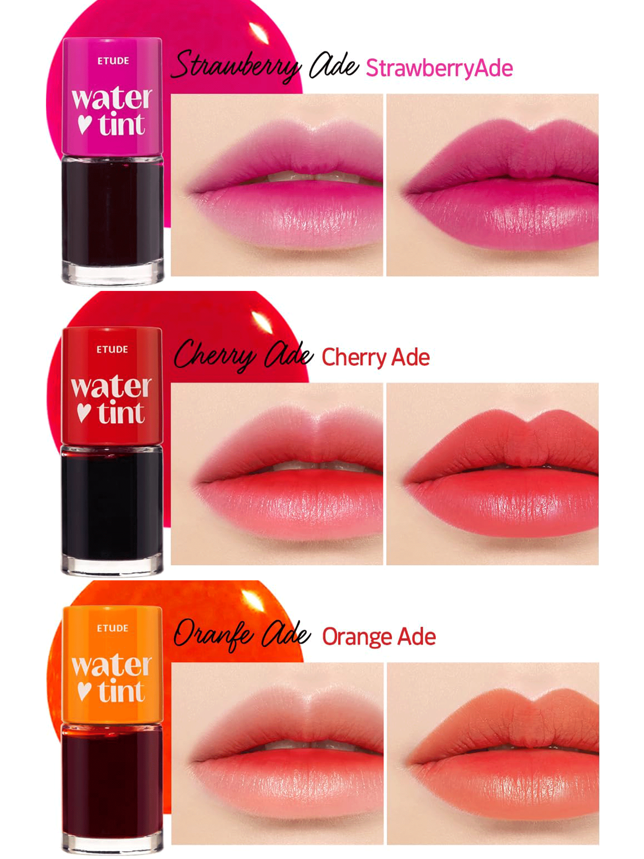 ETUDE #03 Orange Ade ETUDE Dear Darling Water Tint 9g (#03 Orange Ade)