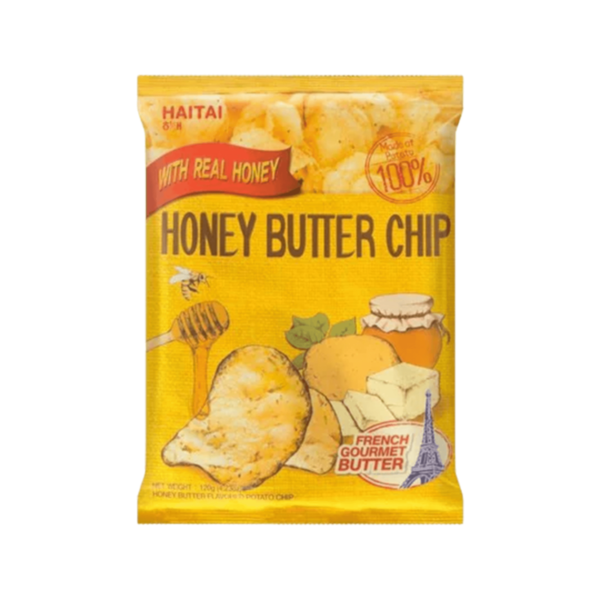 HAITAI Snack [HAITAI] Honey Butter Chip 60g (BBD: 29.07.2026)
