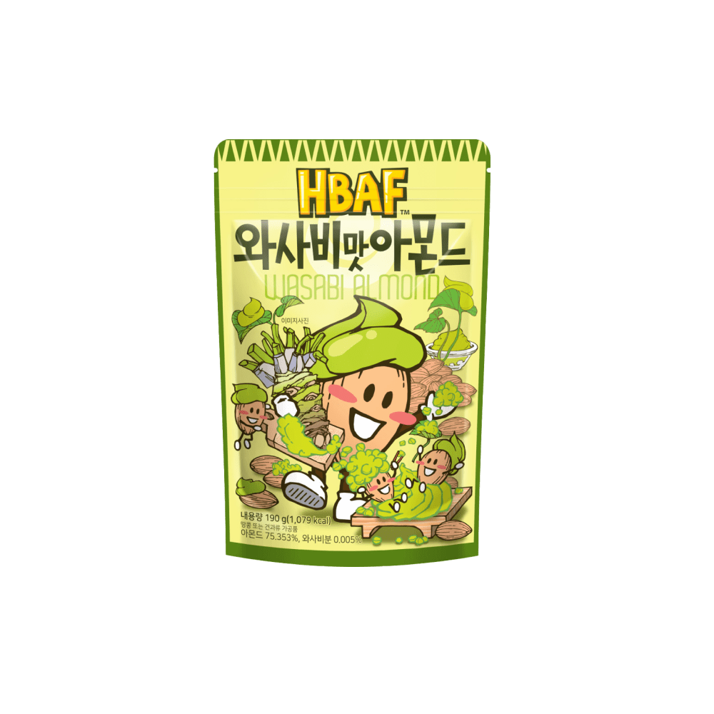 HBAF Snack HBAF Wasabi Almond 120g