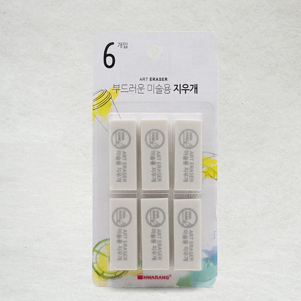 Hwarang Stationery Art Eraser (6 pcs)