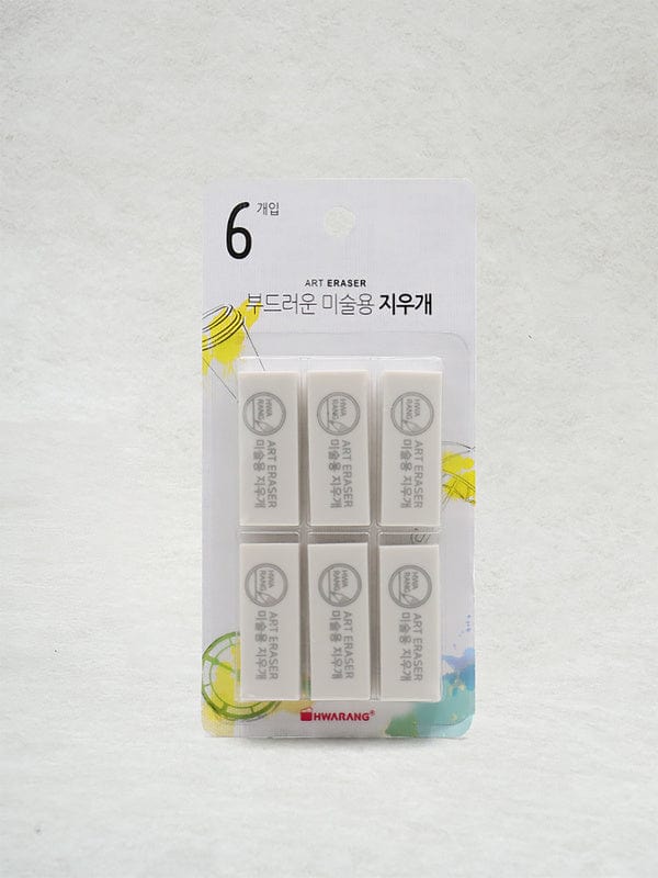 Hwarang Stationery Art Eraser (6 pcs)