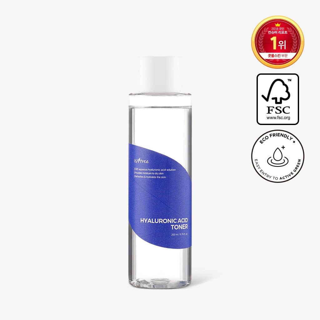 isNtree isntree Hyaluronic Acid toner 200ml (ECO FRIENDLY, FSC)