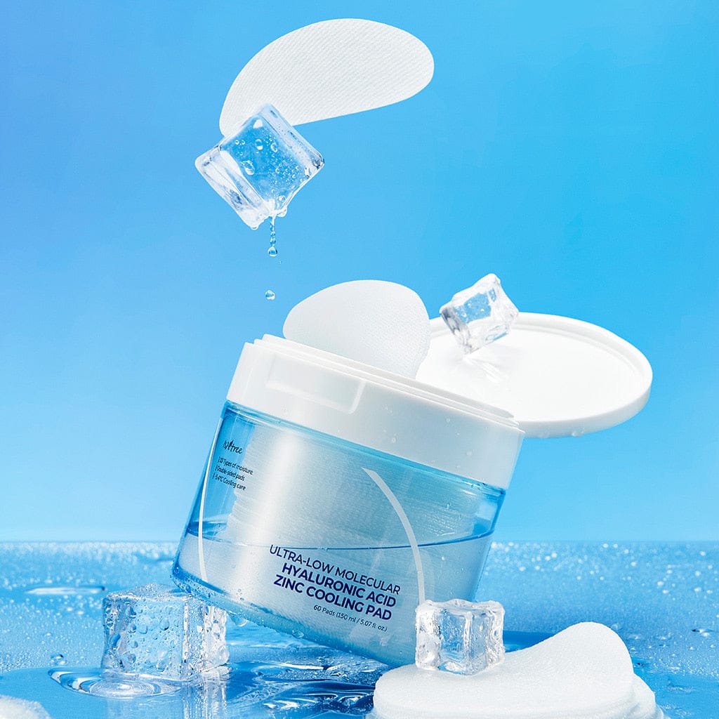 isNtree [isNtree] Ultra-Low Molecular Hyaluronic Acid Zinc Cooling Pad 80ml (60 pads)