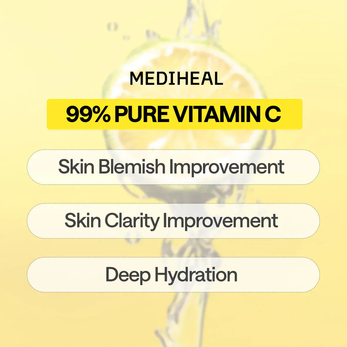 Mediheal Skincare [Mediheal] Vitamin C Essential Mask Clear Toning