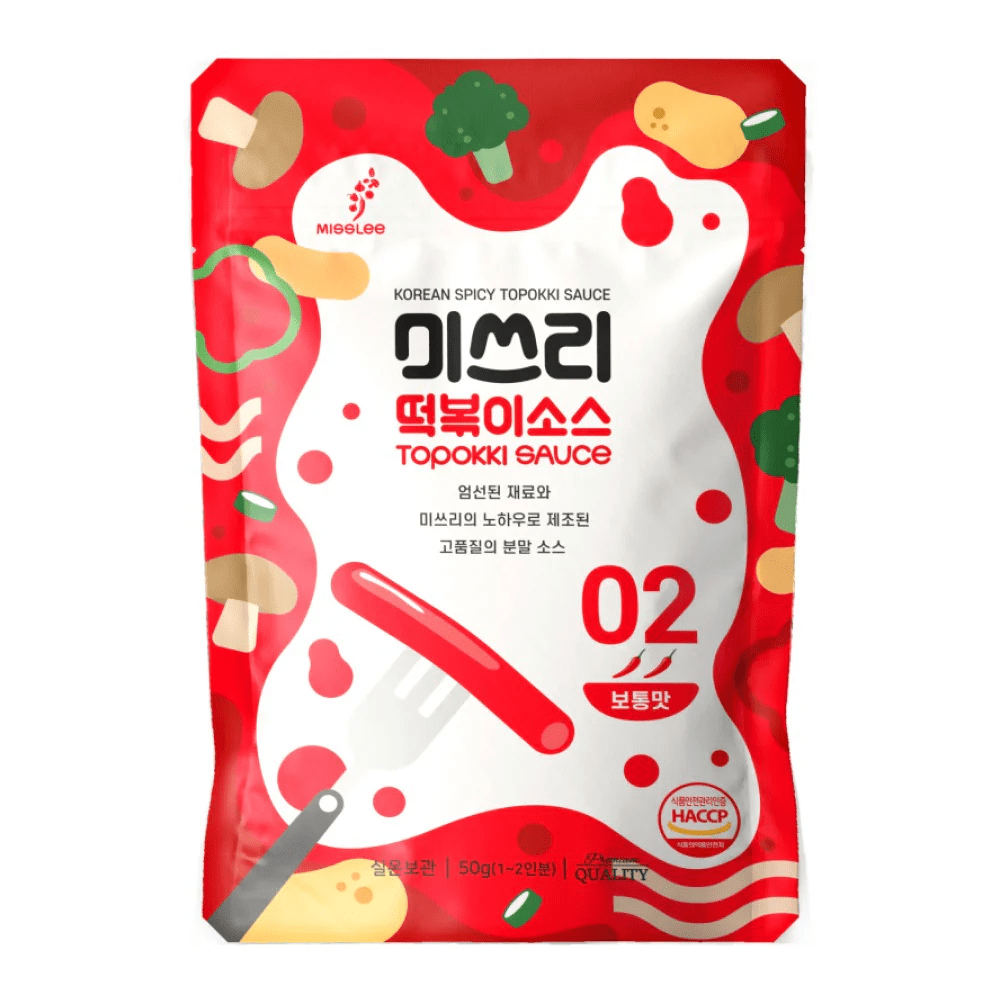 MISSLEE Sauce MISSLEE Tteokbokki Sauce Level 02 (Powder Type) 50g