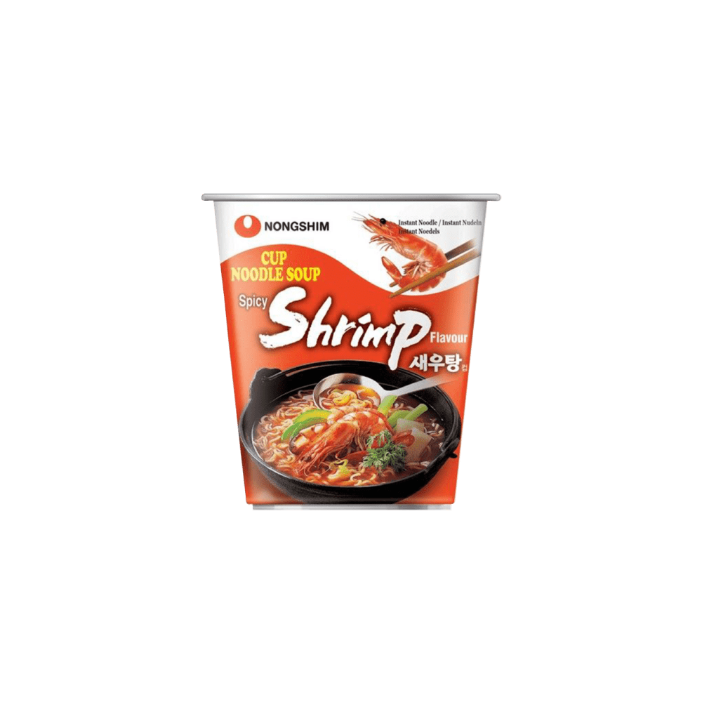 Nongshim Cup Noodle Nongshim Spicy Shrimp Cup Noodle 67g