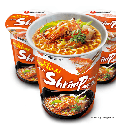 Nongshim Cup Noodle Nongshim Spicy Shrimp Cup Noodle 67g