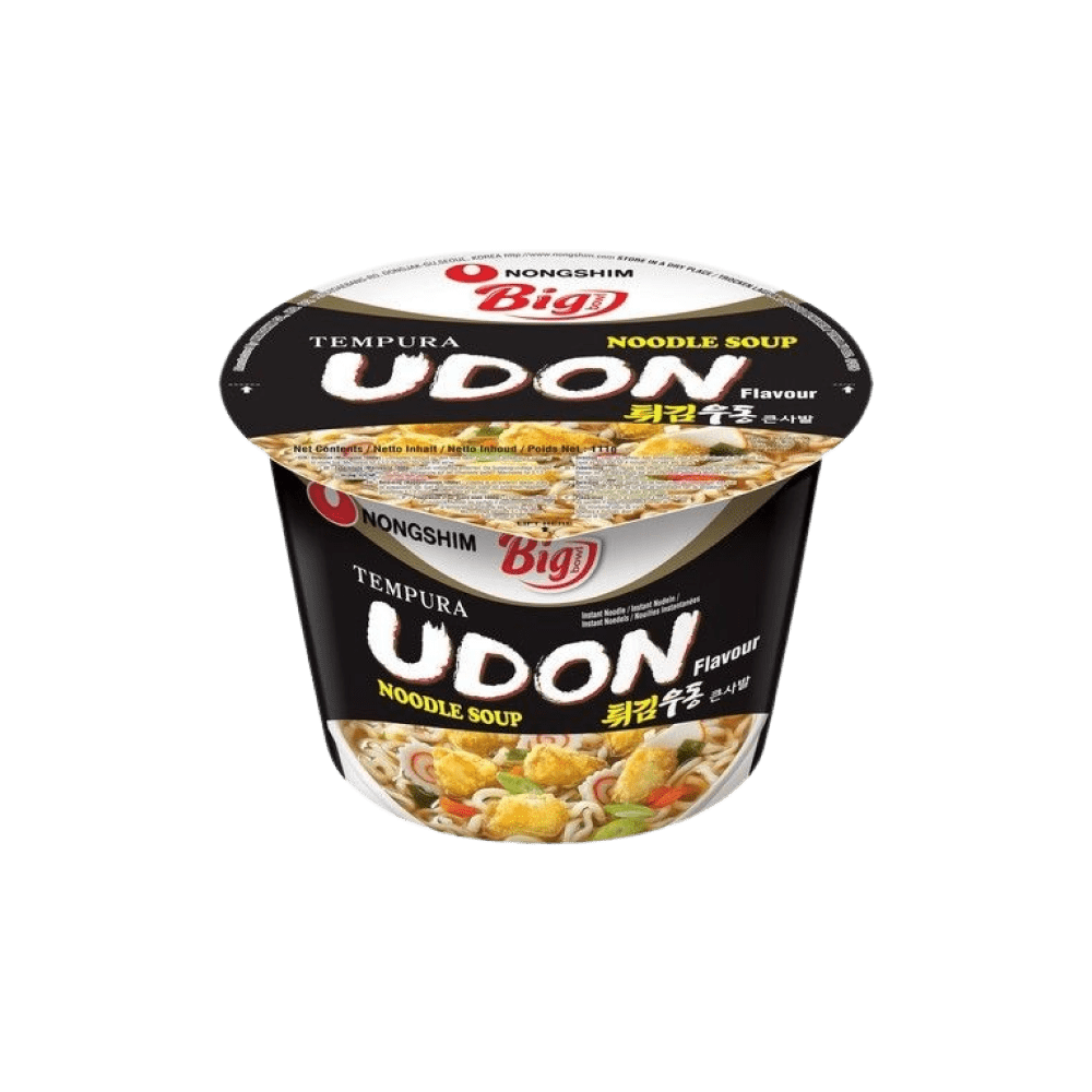 Nongshim Cup Noodle Nongshim Tempura Udon Big Bowl 111g