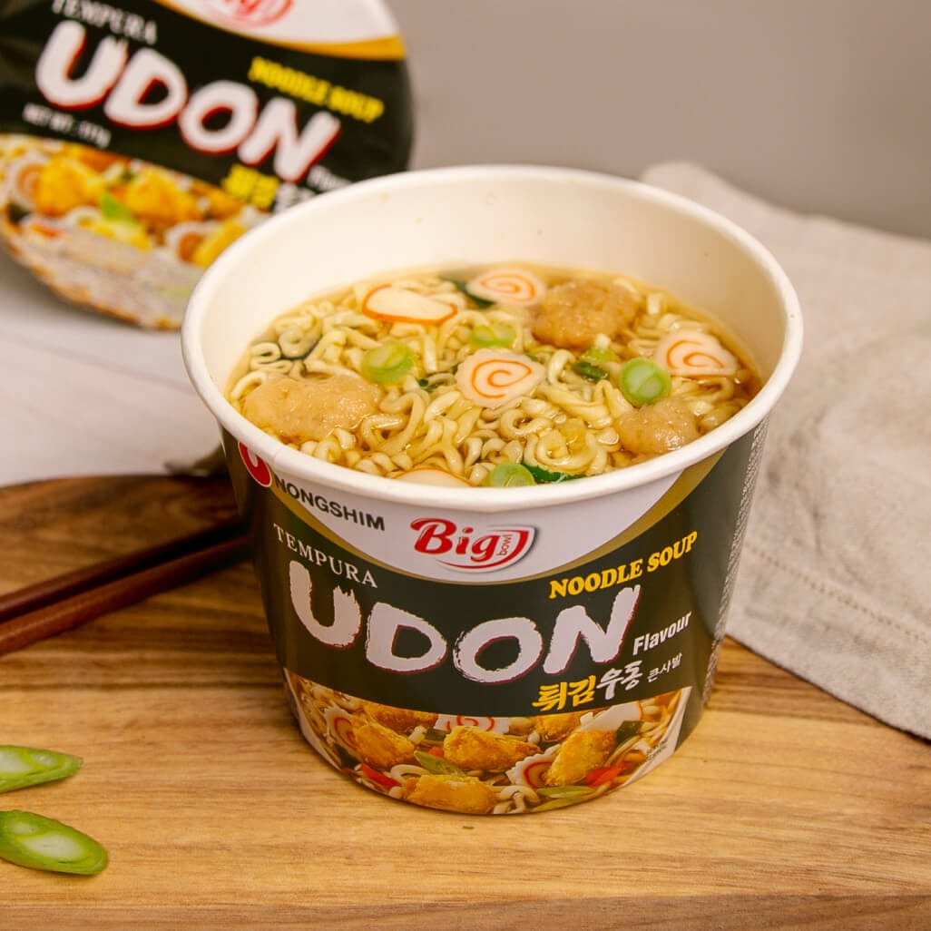 Nongshim Cup Noodle Nongshim Tempura Udon Big Bowl 111g