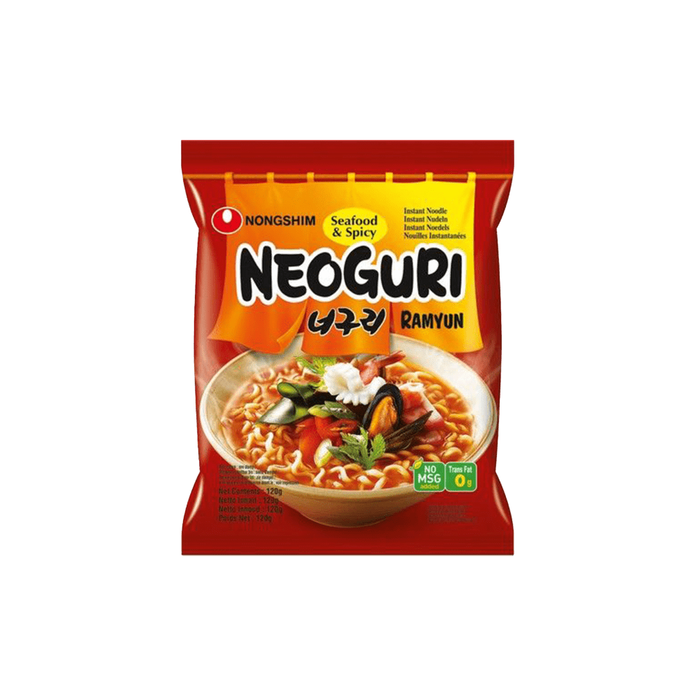 Nongshim Instant Noodle Nongshim Neoguri Seafood & Spicy 120g