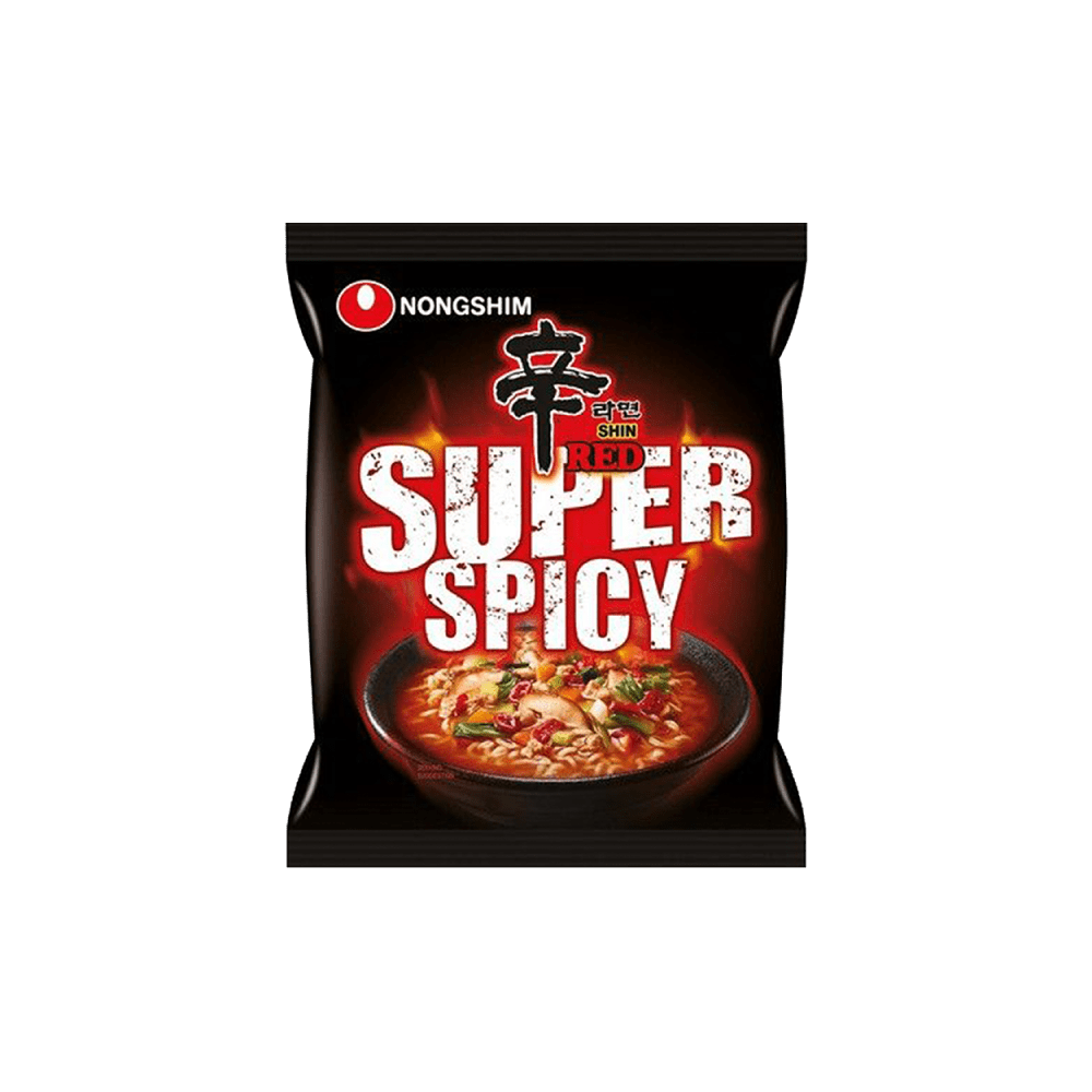 Nongshim Instant Noodle Nongshim Shin Red Super Spicy Ramyun 120g