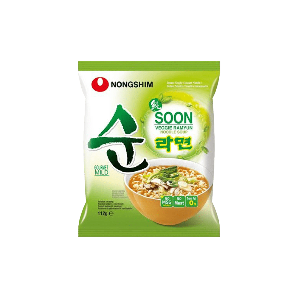 Nongshim Instant Noodle Nongshim Soon Veggie Noodle Soup 112g