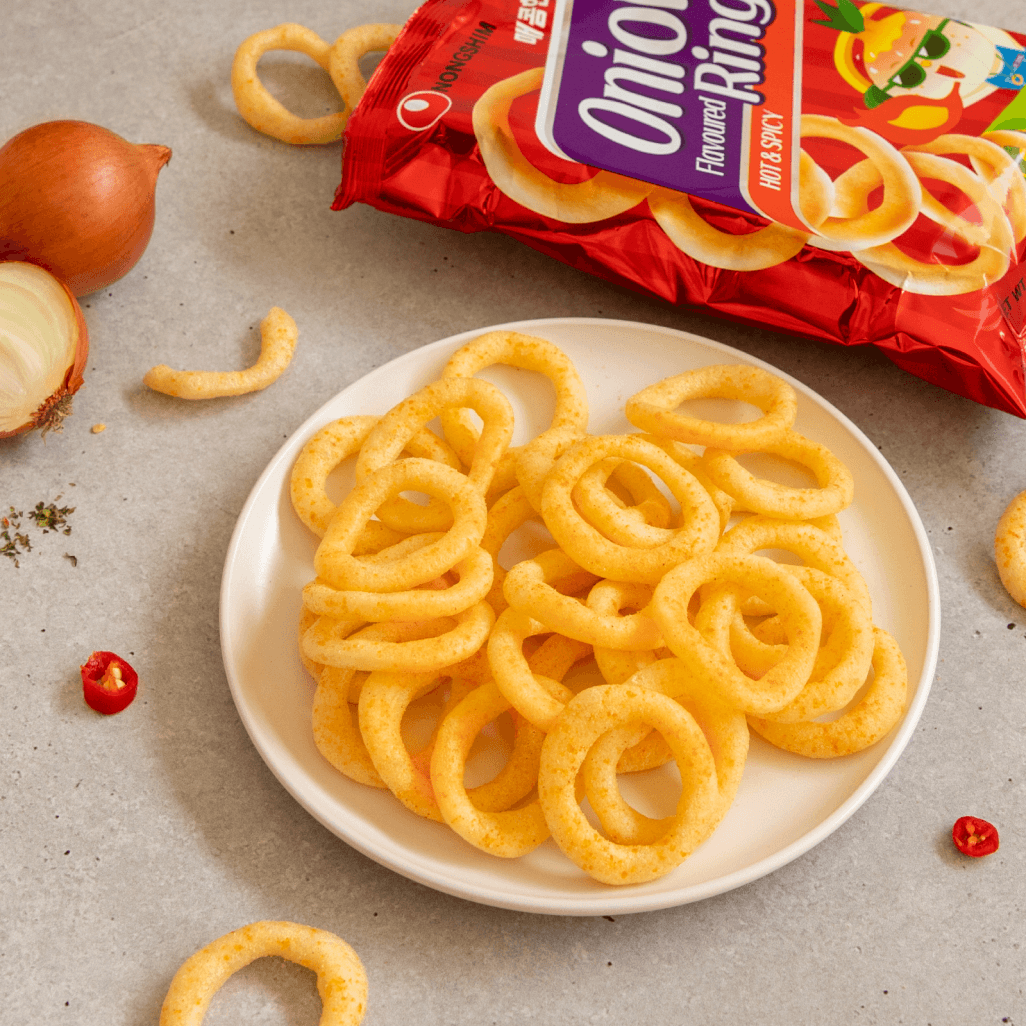 Nongshim Snack Nongshim Onion Rings Spicy 40g