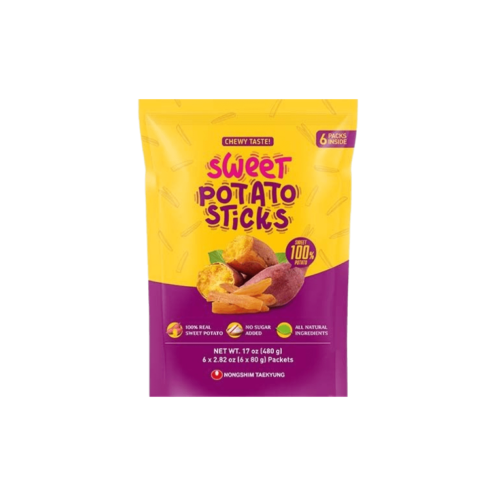 Nongshim Snack Nongshim Sweet Potato Sticks 80g X 6 Packs