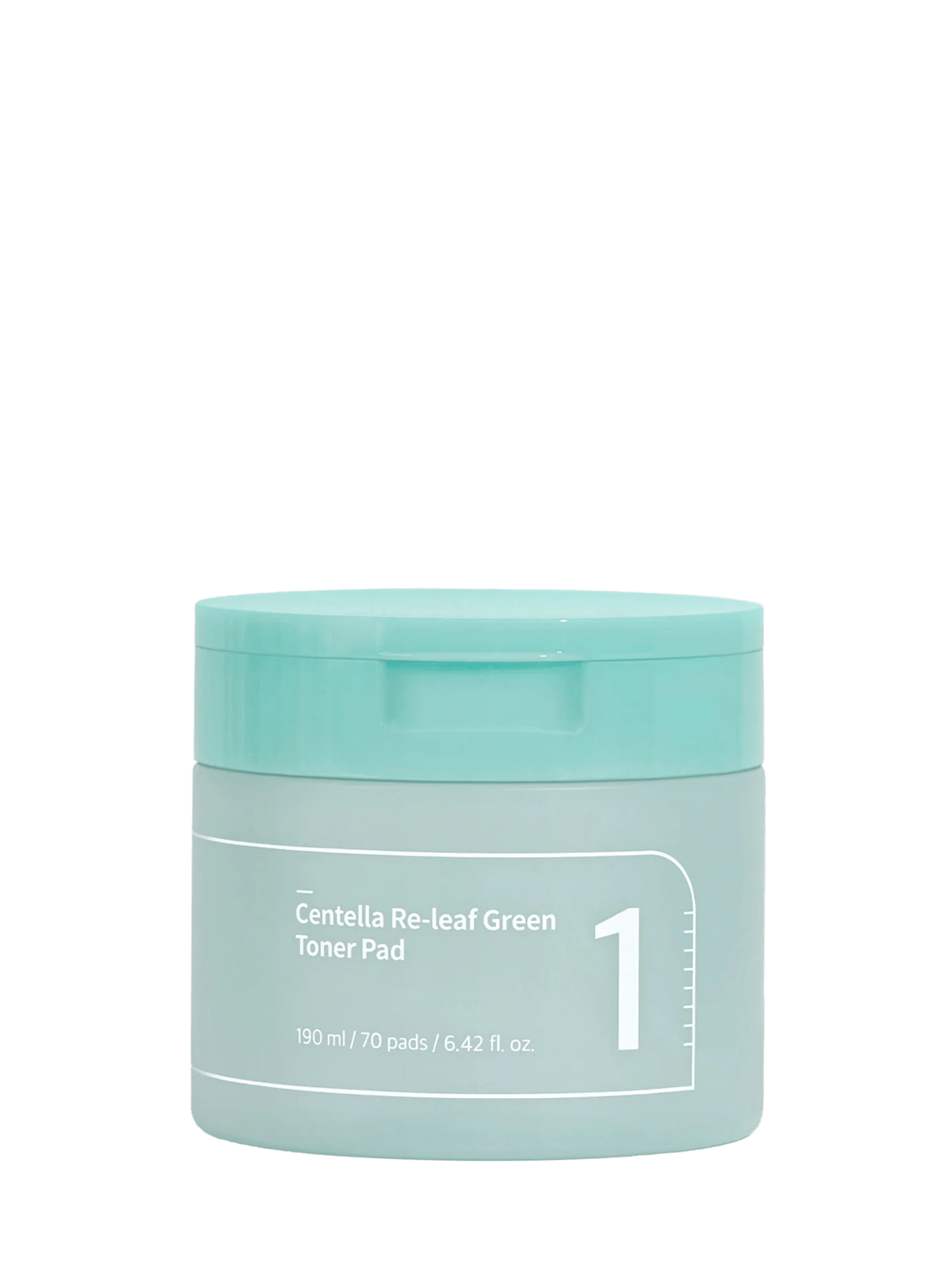 Numbuzin Numbuzin No.1 Centella Re-leaf Green Toner Pad 190ml (70pads)