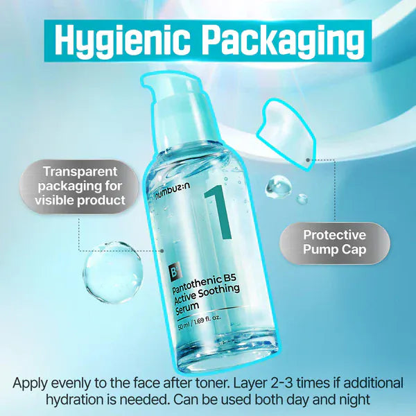 Numbuzin [numbuzin] No.1 Pantothenic B5 Active Soothing Serum 50ml