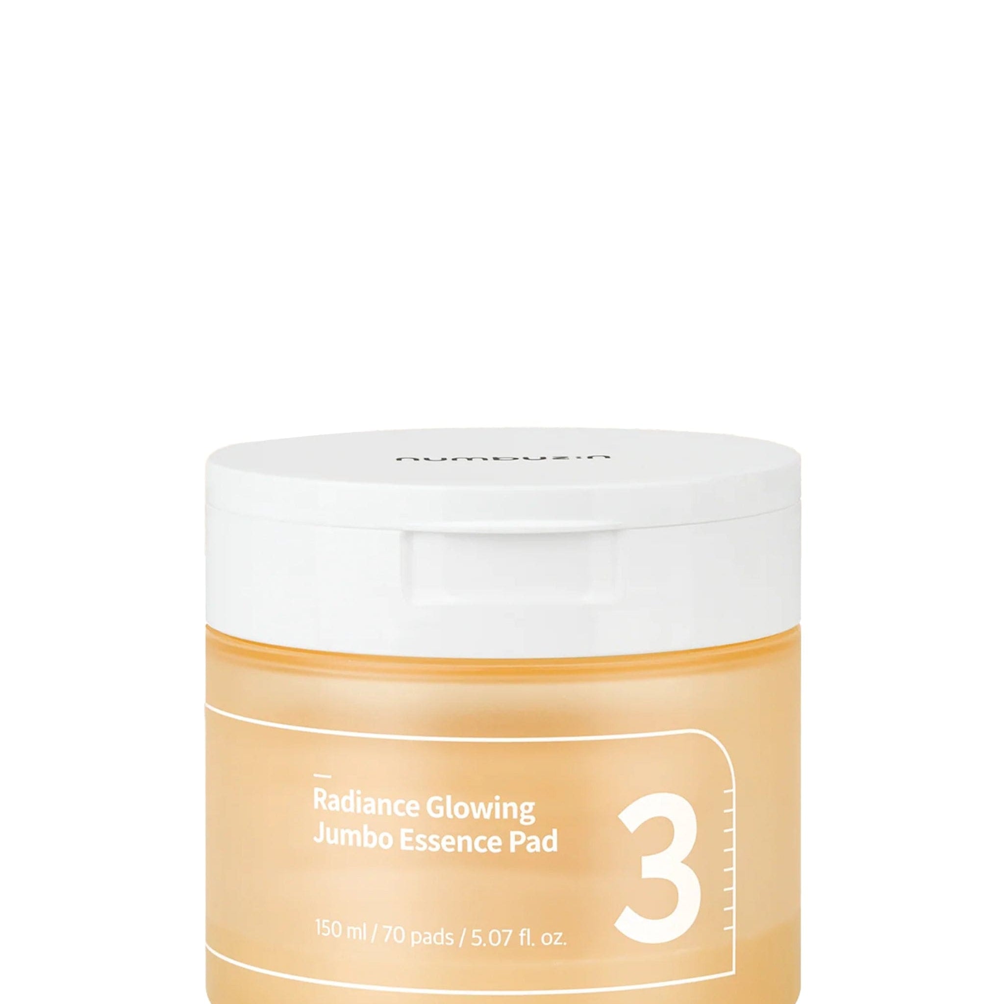Numbuzin Numbuzin No.3 Radiance Glowing Jumbo Essence Pad (150ml *70ea )