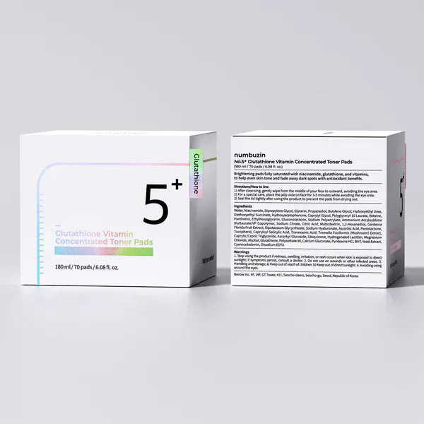 Numbuzin [numbuzin] No.5 Vitamin-Niacinamide Concentrated Pad 180ml(70Pads)