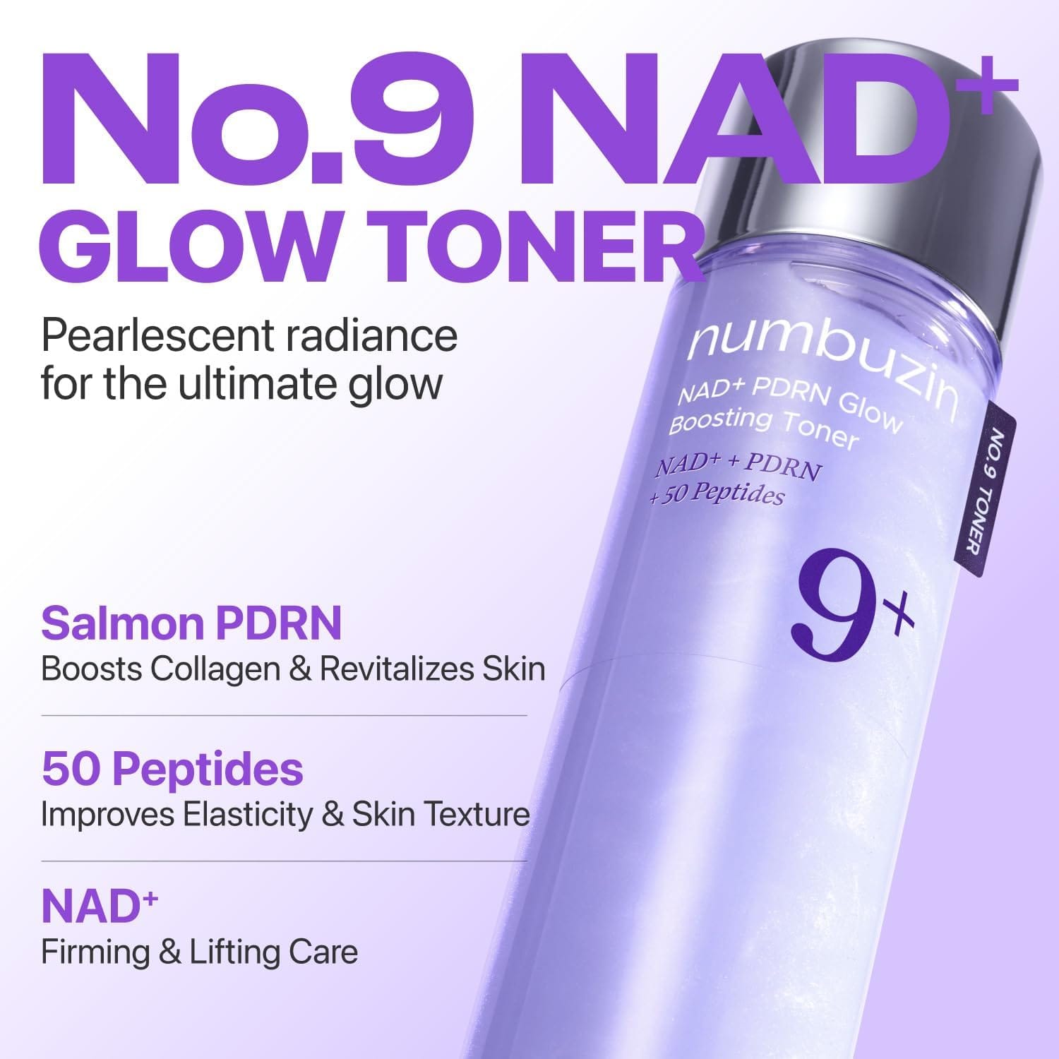 Numbuzin [numbuzin] no.9 NAD+ PDRN Glow Boosting Toner 150ml