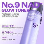 Numbuzin [numbuzin] no.9 NAD+ PDRN Glow Boosting Toner 150ml