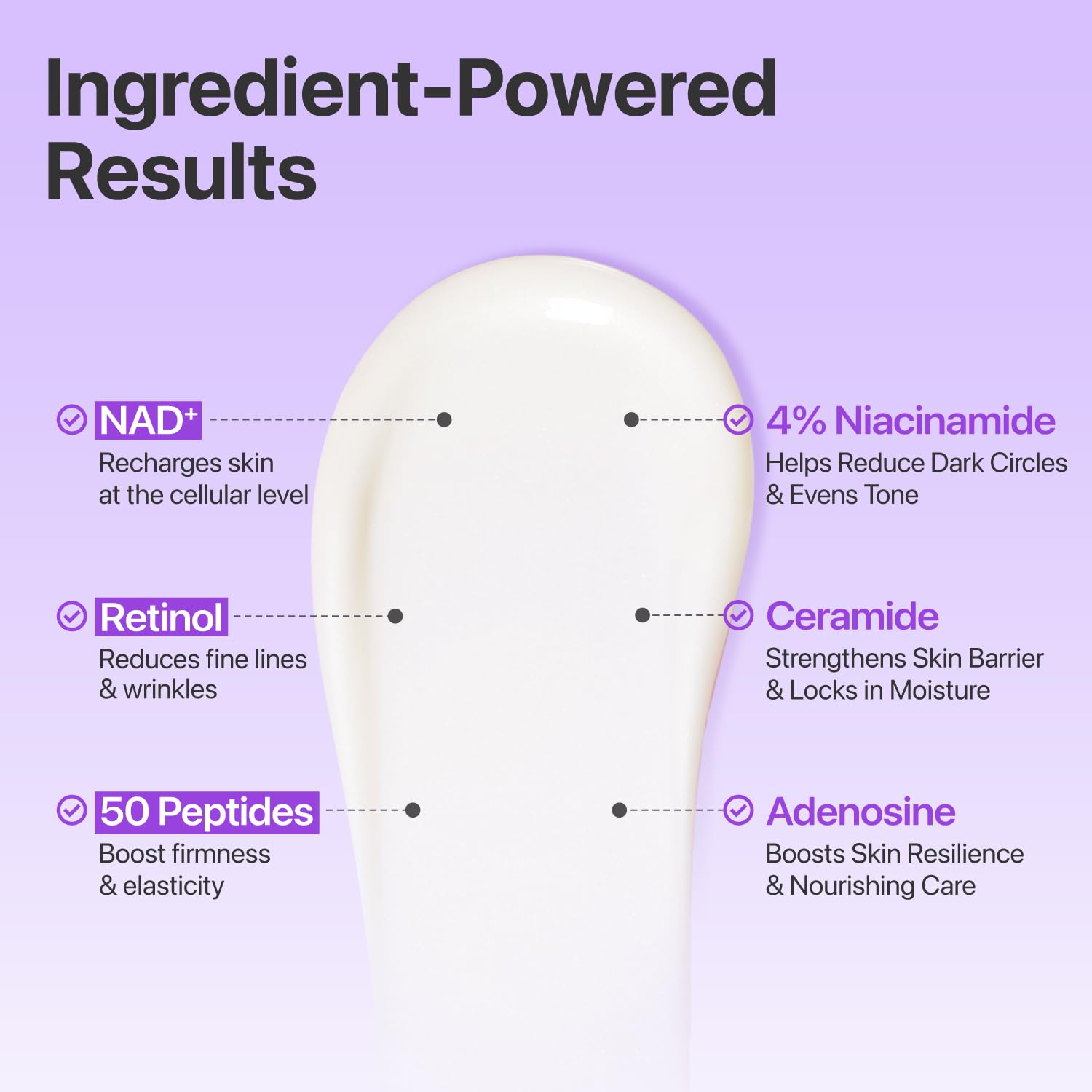 Numbuzin [numbuzin] no.9 NAD+ Retinol Volumetox Eye Cream 10ml