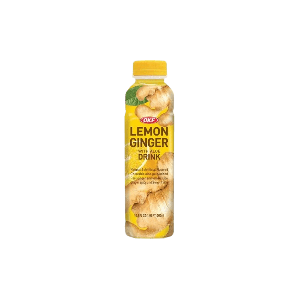 OKF Beverage OKF Lemon Ginger Drink with Aloe 500ml