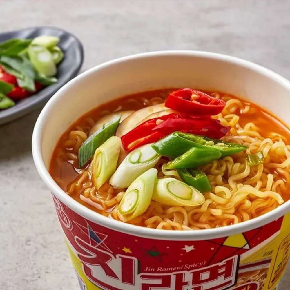 Ottogi Cup Noodle Ottogi Jin Ramen Spicy Cup 65g