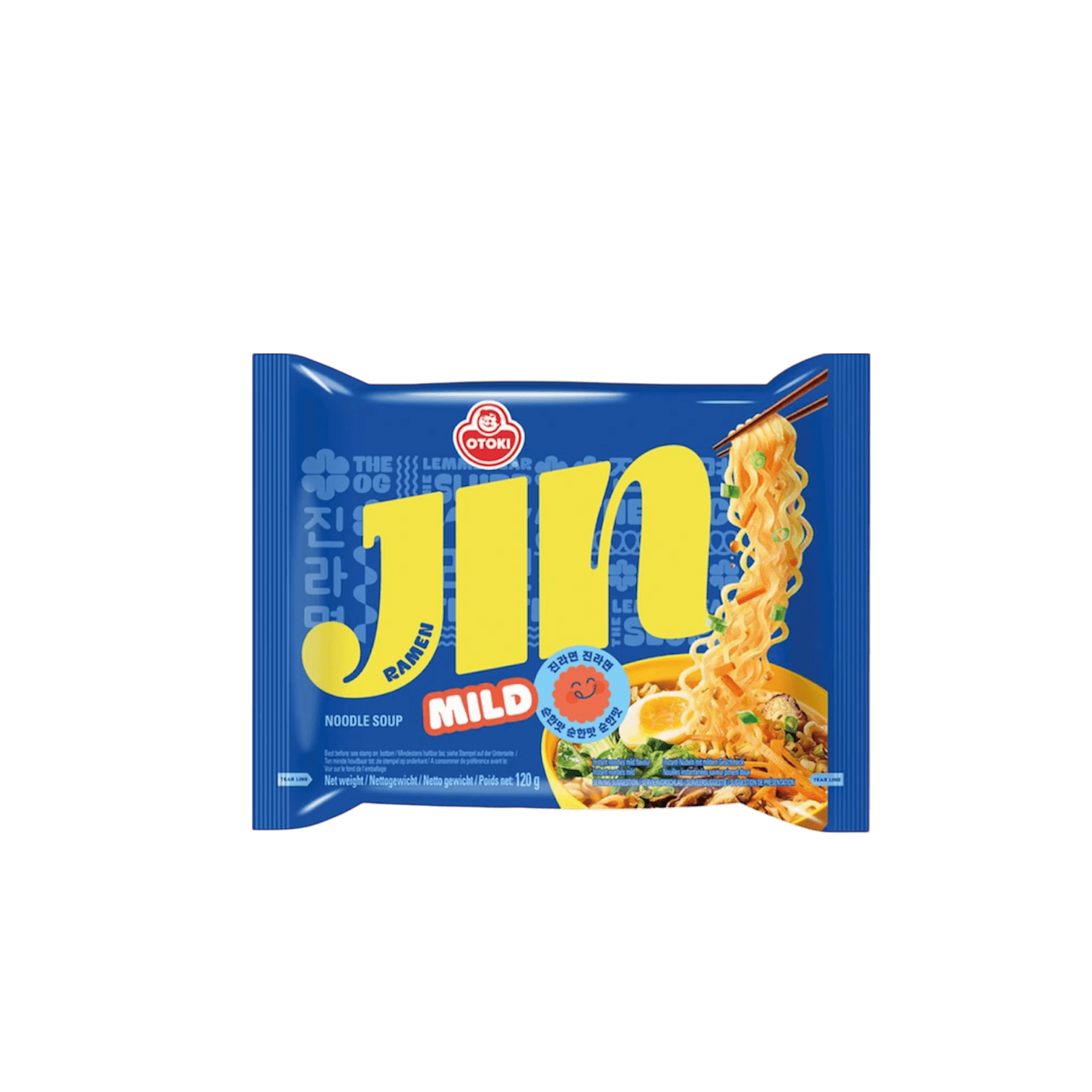 Ottogi Instant Noodle OTOKI Jin Ramen Mild 120g