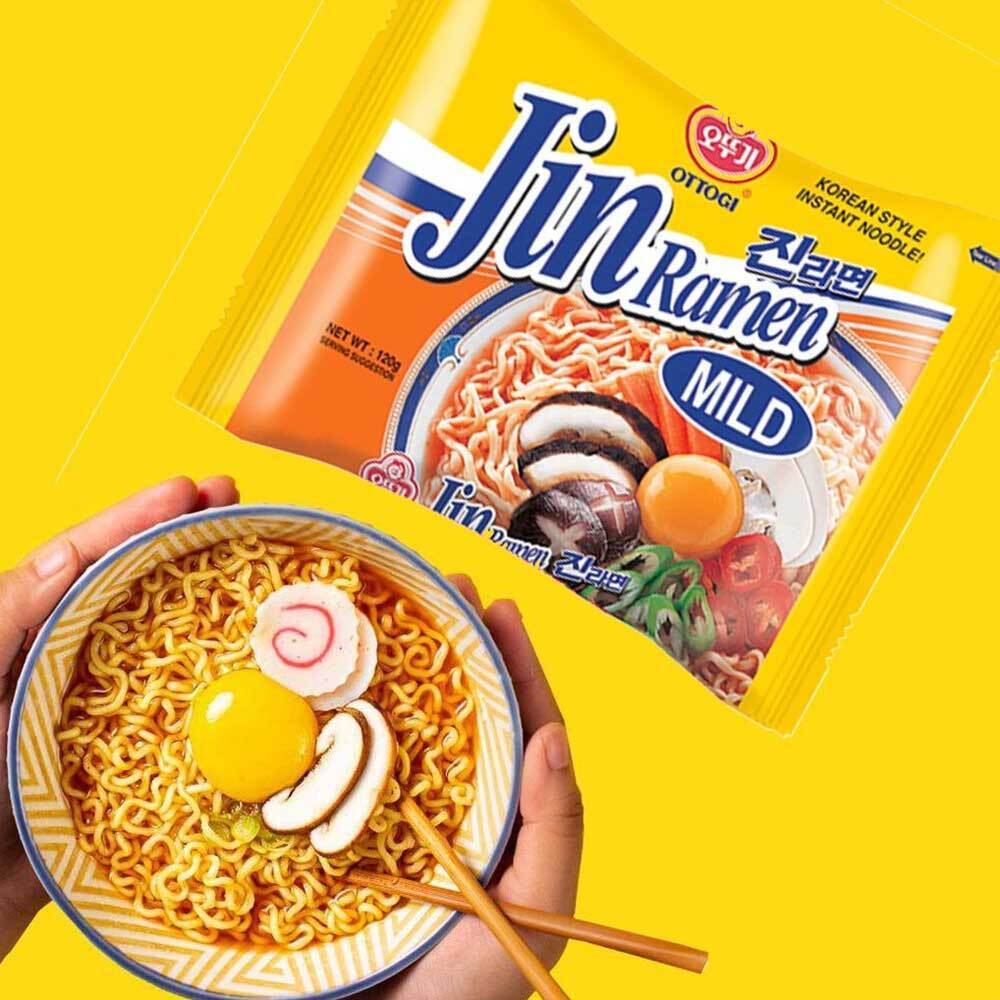 Ottogi Instant Noodle Ottogi Jin Ramen Mild 120g