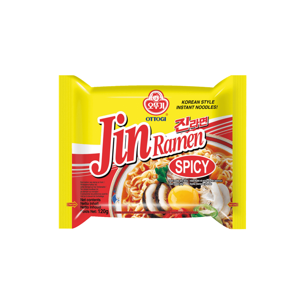 Ottogi Instant Noodle Ottogi Jin Ramen Spicy 120g