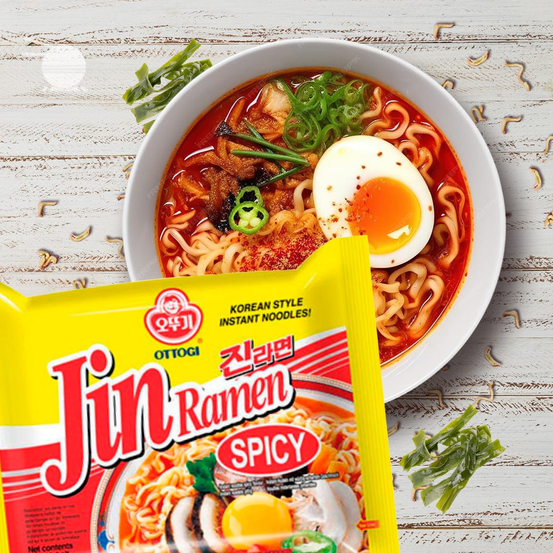 Ottogi Instant Noodle Ottogi Jin Ramen Spicy 120g