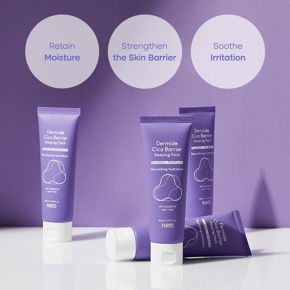 Purito SEOUL Purito SEOUL Dermide Cica Varrier Sleeping Pack 80ml
