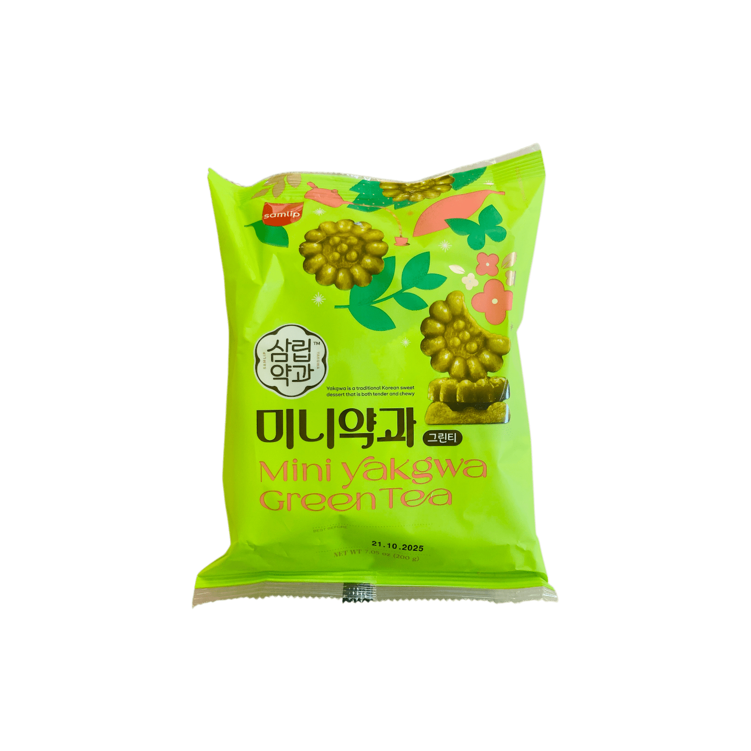 Samlip Snack Samlip Mini Yakgwa Green Tea 200g