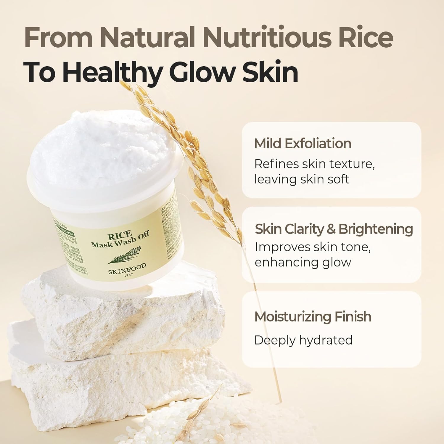SKINFOOD [SKINFOOD] Rice Mask Wash Off 120g