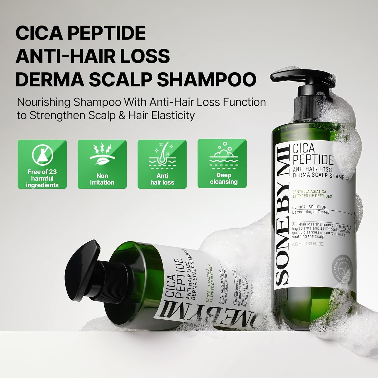 SOME BY MI [SOME BY MI] Cica Peptide Derma Scalp Shampoo 285ml