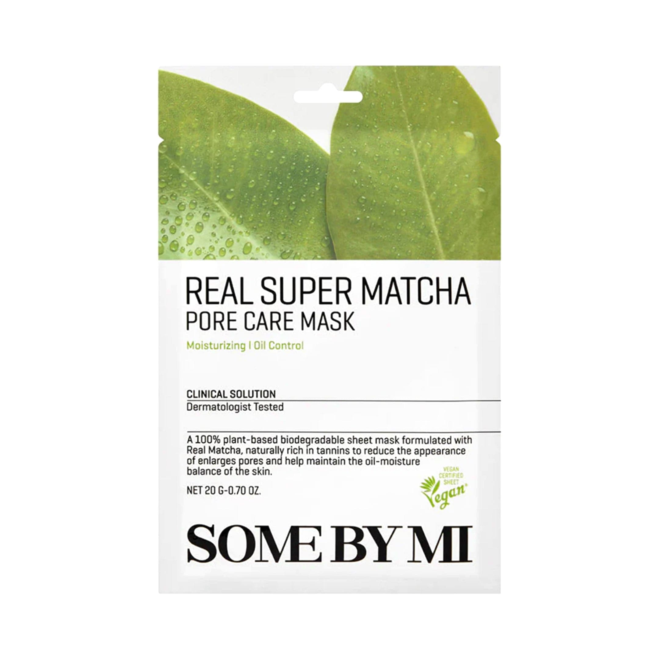 SOME BY MI [SOME BY MI] REAL SUPER MATCHA PORE CARE MASK 20g