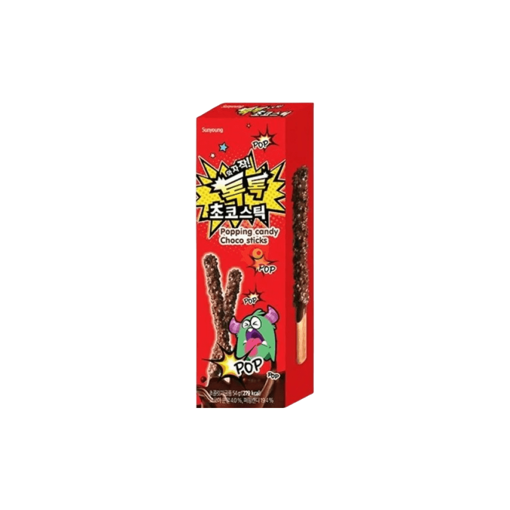 Sunyoung Snack Sunyoung Popping Candy Choco Sticks 54g