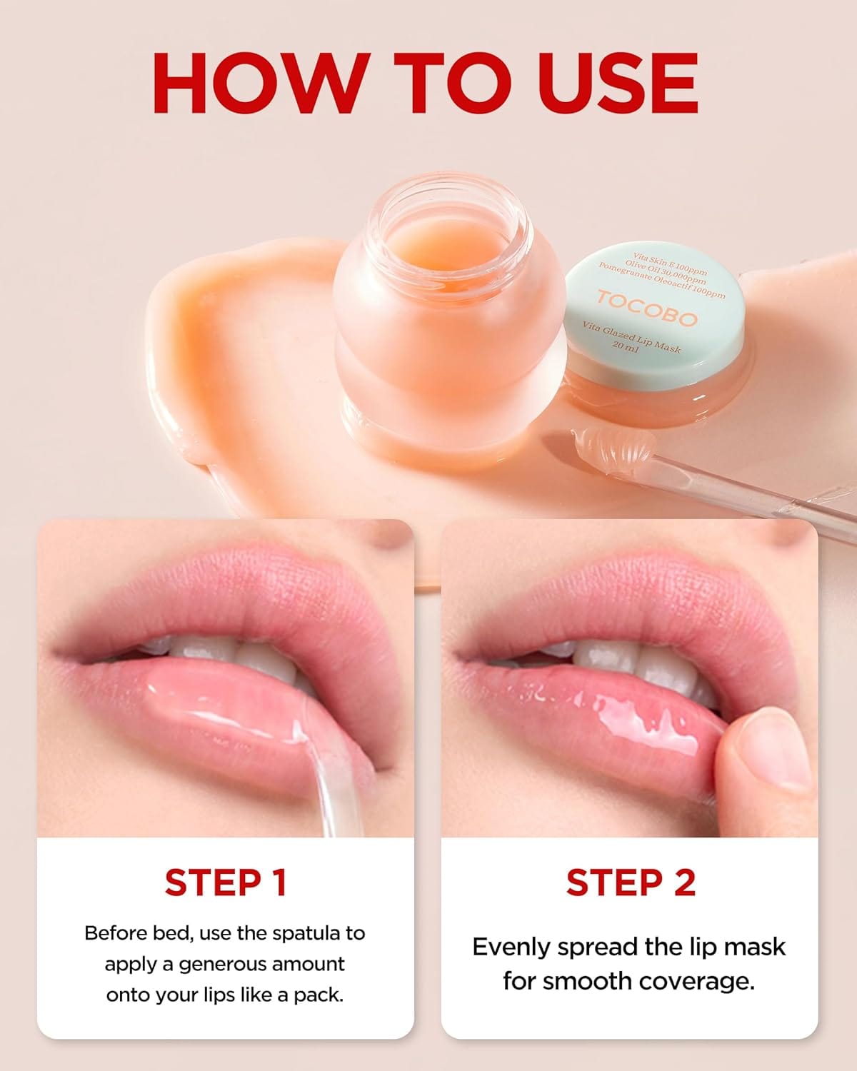 TOCOBO TOCOBO Vita Glazed Lip Mask 20ml