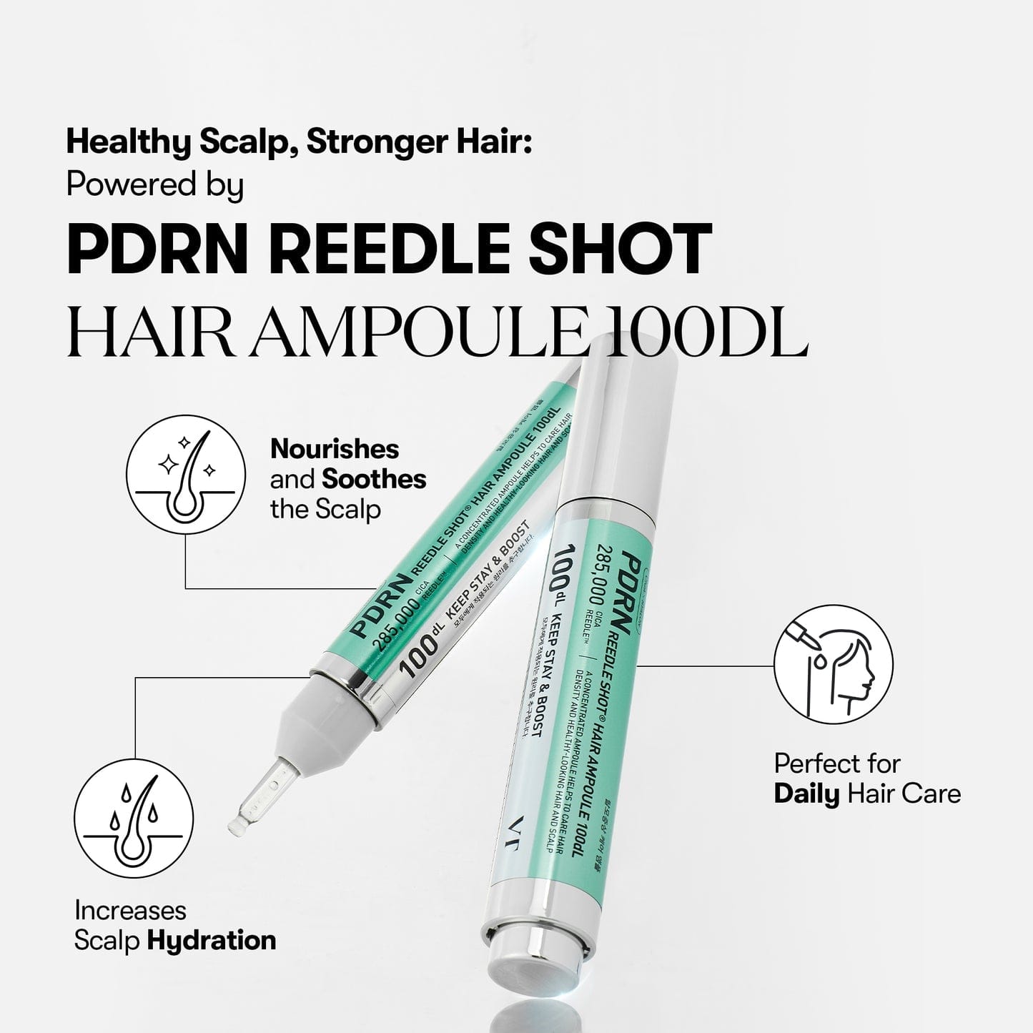 VT COSMETICS VT COSMETICS PDRN Reedle Shot Hair Ampoule 100dl
