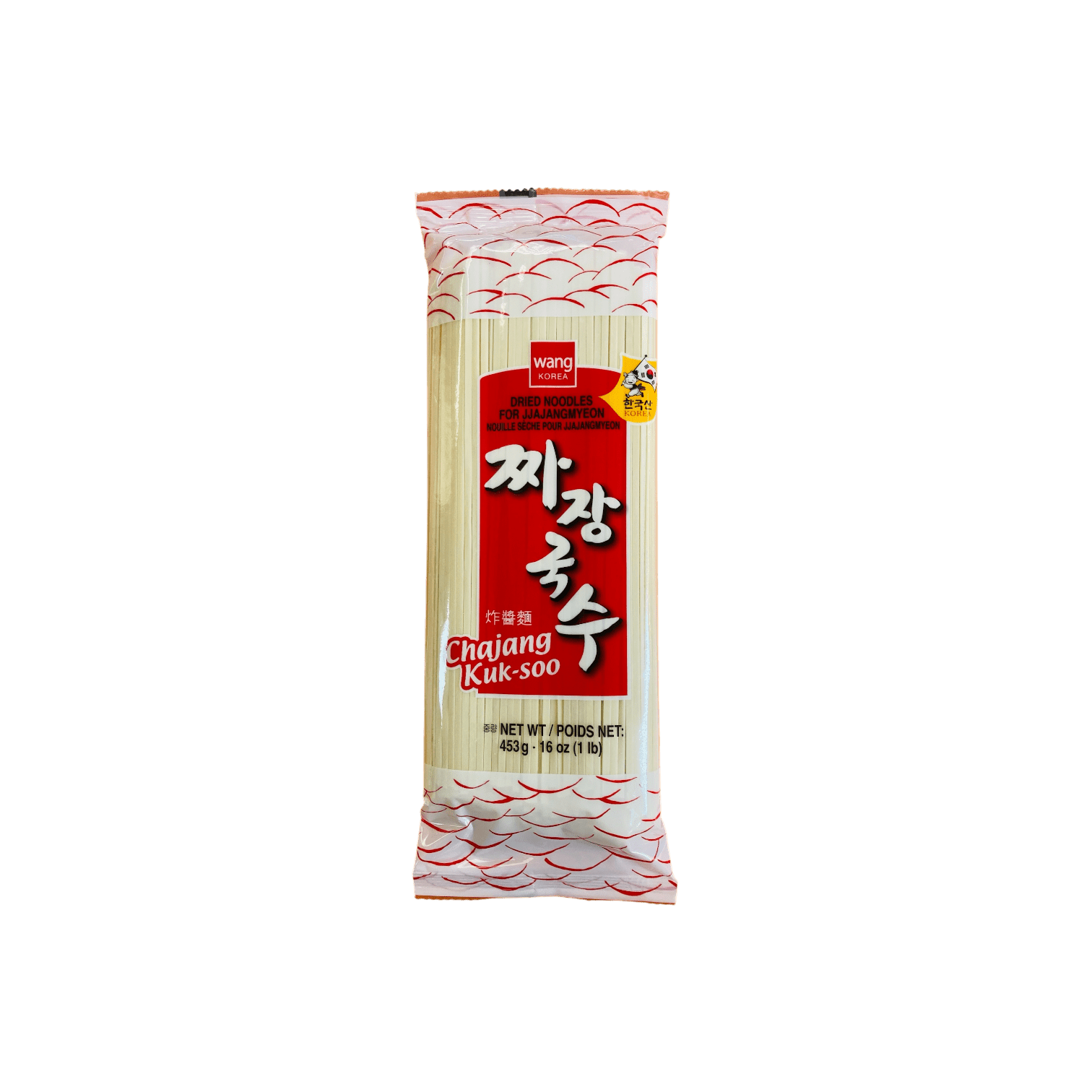 WANG Noodle WANG Dried Noodles for Jjajangmyeon 453g